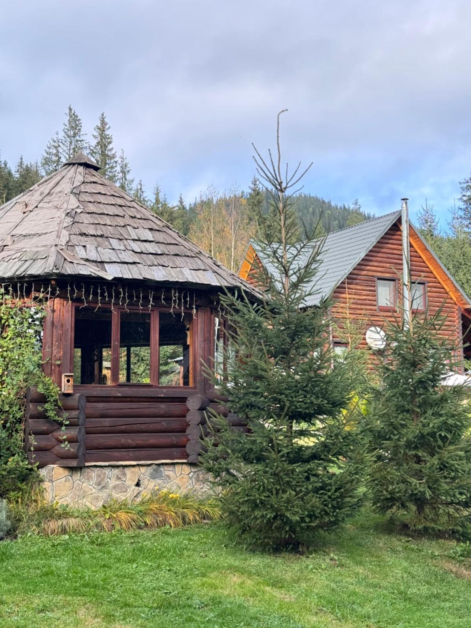 Cottage Lavanda Окремий Котедж З Каміном Bukowel Exterior foto